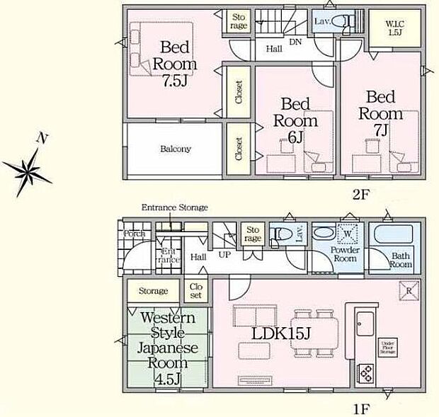 (2号棟)、価格3888万円、4LDK、土地面積104.62m2、建物面積94.77m2