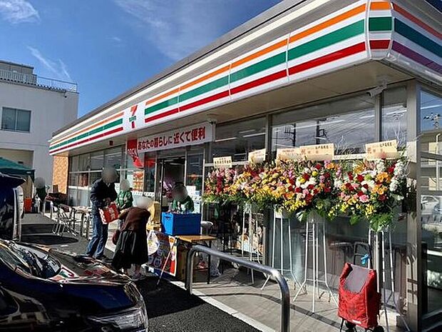 セブンイレブン松戸高塚店（約410m）