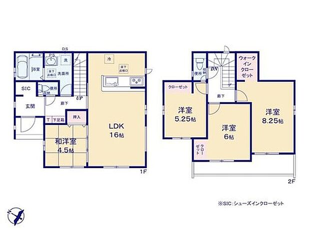 【4LDK】三面採光で明るいリビングには、たっぷりの陽光が降り注ぎます。隣には憩いの和洋室あり♪
主寝室には大容量WIC完備！すっきり片付くお住まいです♪