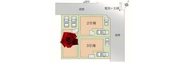【 全体区画図】京成本線「菅野」駅まで徒歩14分、JR総武線「本八幡」駅まで徒歩22分の通勤通学に便利な立地♪