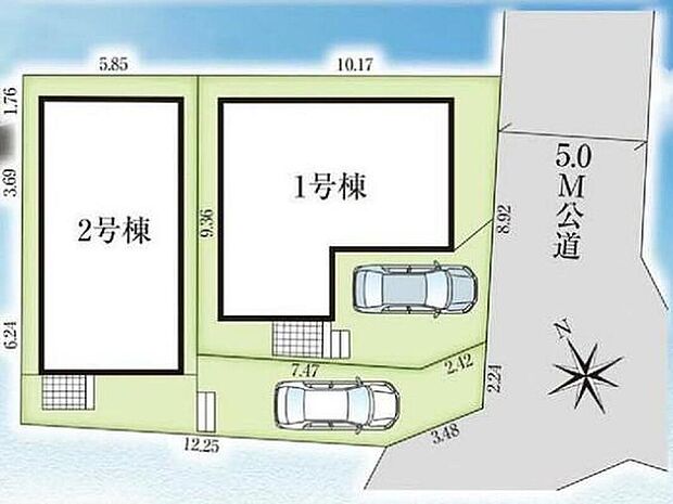 【全体区画図】JR総武線「本八幡」駅
バス7分『宮久保坂上』停歩6分♪
自転車では8分♪カースペース付き☆
小中学校、スーパーまで徒歩10分圏内♪