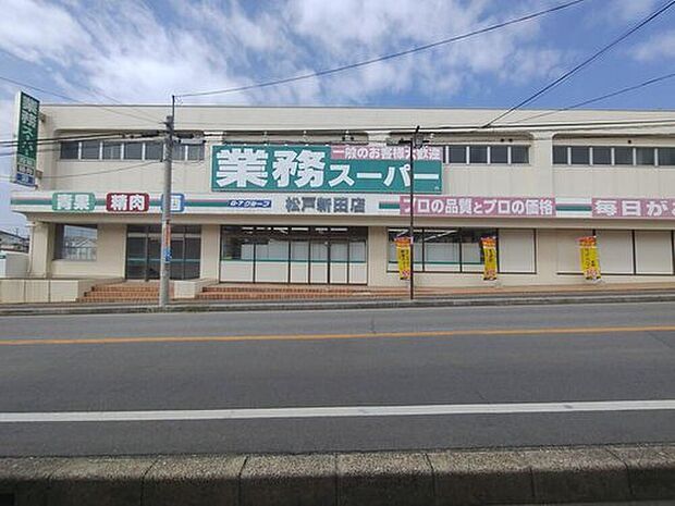業務スーパー松戸新田店（約541m）