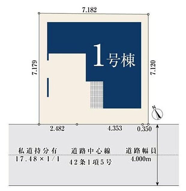 【全体区画図】JR総武線「市川」駅まで徒歩13分♪