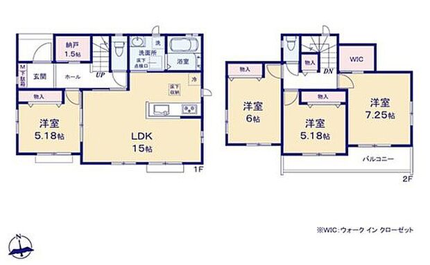 【4LDK+S】☆落ち着いた雰囲気のゆったり寛げるバスルーム。毎日のバスタイムが楽しみになりそうです。
☆効率的でストレスのない家事動線。水回りが集中しており、移動がスムーズです♪