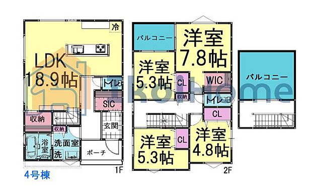 【ホームページに現地動画掲載中】●年中無休:当日予約可●ルーフバルコニー付きで日当たり良好!