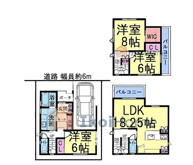【ホームページに現地動画掲載中】●年中無休:当日予約可●2階LDKでプライバシー確保♪対面キッチン♪