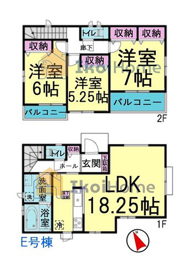 【ホームページに現地動画掲載中】●年中無休:当日予約可●全居室南西向きで陽当り良好の3LDK♪