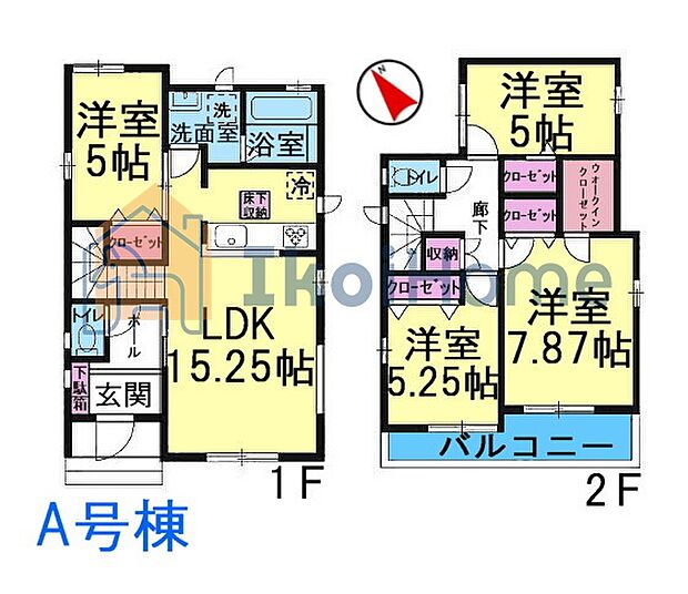 【ホームページに現地動画掲載中】●年中無休:当日予約可●南西向きLDK約15.25帖!2階洋室3部屋