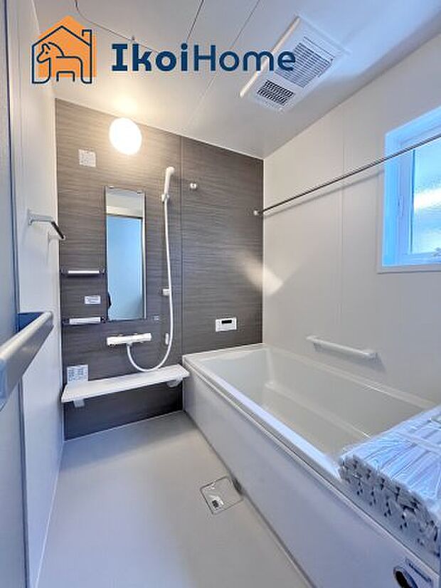 【風呂】【ホームページに現地動画掲載中】●年中無休:当日予約可●1坪タイプの広々したユニットバスになります