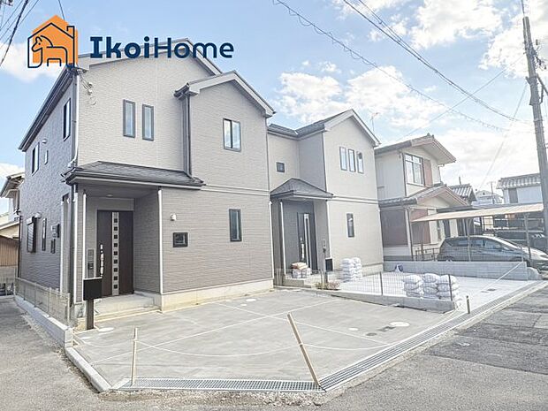 【外観】【ホームページに現地動画掲載中】●年中無休：当日予約可●駐車スペース2台可能！お庭付き！