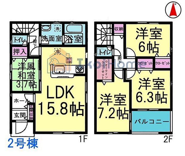 【4LDK+S(納戸)】詳細・備考までお読み頂きありがとうございます。 新築戸建をご検討の方は以下の点にご注意ください。 1、各部屋の照明付きません＊一部玄関トイレ等のダウンライトは省く 2、カーテンレール・TVアンテナは付きません。 3、家具・家電・引越し等の費用も住宅ローン借入可能＊用審査あり 4、食洗器・カーポート・フロアコーティングも住宅ローン借入可能＊用審査あり 5、ご契約から引渡しまで通常3週間前後かかります