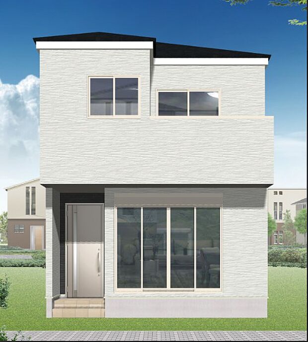 周辺は落ち着いた街並みの住宅地！子育てがしやすい住環境です！まだ未完成ですが、現地でしかわからない事もございます。是非一度ご覧ください。