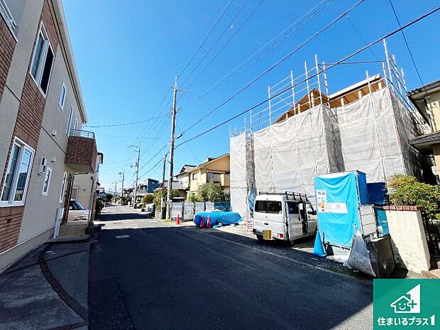 現在の進捗状況です！順調に作業進行中、完成が待ち遠しいです！詳細の間取り等、お気軽にお問い合わせください！