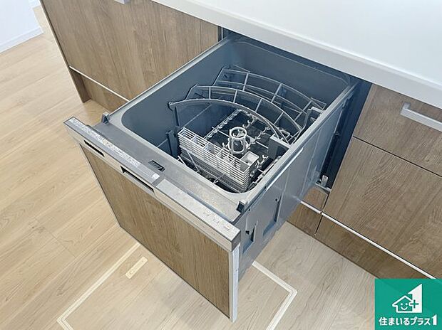 【食洗機】片付けラクラク!食洗機標準装備!