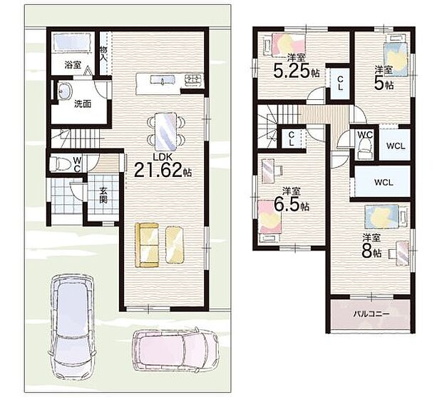 【4LDK】○志賀小学校・・・徒歩16分 ○皇子山中学校・・・徒歩15分
