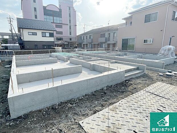 【外観】現在の進捗状況です！順調に作業進行中、完成が待ち遠しいです！詳細の間取り等、お気軽にお問い合わせください！