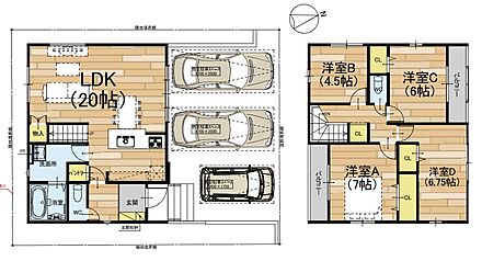○藤尾小学校・・・徒歩1分 ○皇子山中学校・・・徒歩55分 