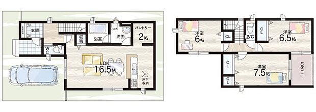 【3LDK】○吉身小学校・・・徒歩12分 ○守山中学校・・・徒歩18分