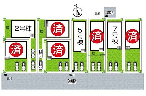全８区画