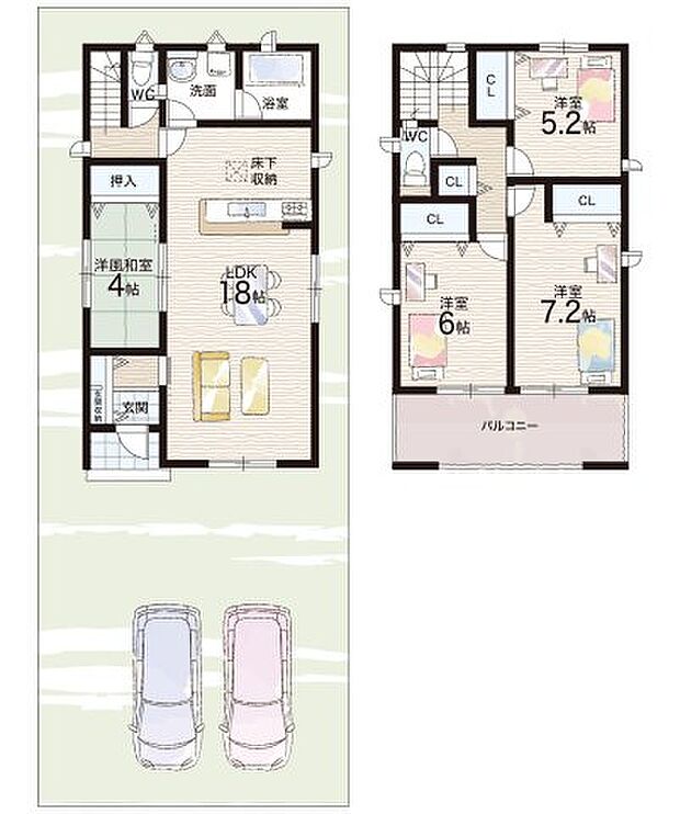 【4LDK】○北条小学校・・・徒歩10分 ○北条中学校・・・徒歩17分