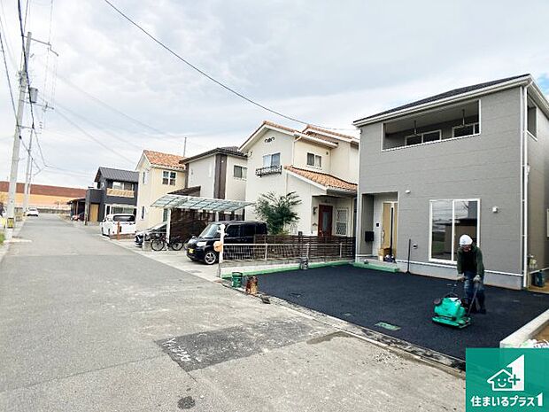【外観】お客様に長く安心して住んでいだだける事にこだわった家づくり!住んでからのアフターサービスにもしっかりと取り組んでいます!