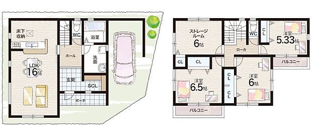 【3LDK+S(納戸)】○大久保小学校・・・徒歩15分 ○大久保中学校・・・徒歩17分