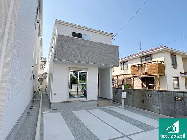 【外観】お客様に長く安心して住んでいだだける事にこだわった家づくり!住んでからのアフターサービスにもしっかりと取り組んでいます!