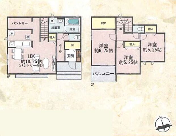 【3LDK】〇錦浦小学校・・・徒歩10分 〇魚住中学校・・・徒歩27分