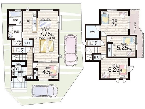 【3LDK】○若草小学校・・・徒歩15分 ○須磨北中学校・・・徒歩10分