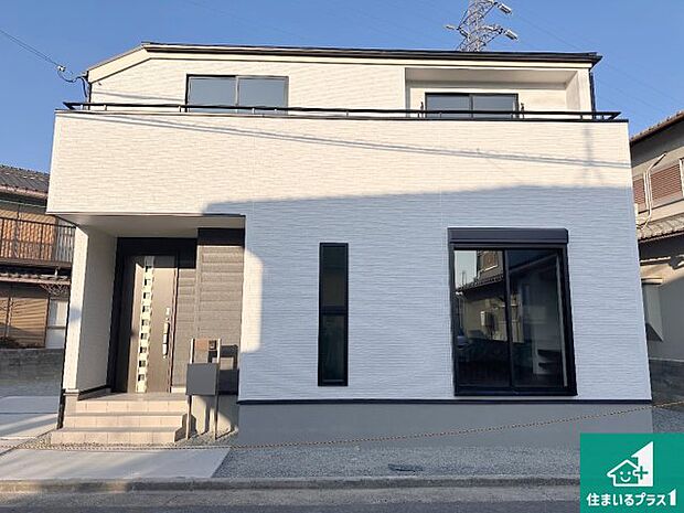 【外観】お客様に長く安心して住んでいだだける事にこだわった家づくり！住んでからのアフターサービスにもしっかりと取り組んでいます！