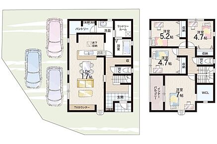 ○赤穂小学校・・・徒歩15分 ○赤穂中学校・・・徒歩26分 
