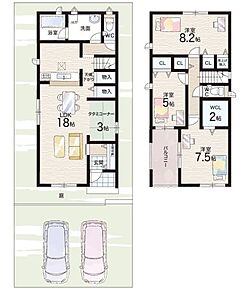 ○出合小学校・・・徒歩15分 ○王塚台中学校・・・徒歩8分 