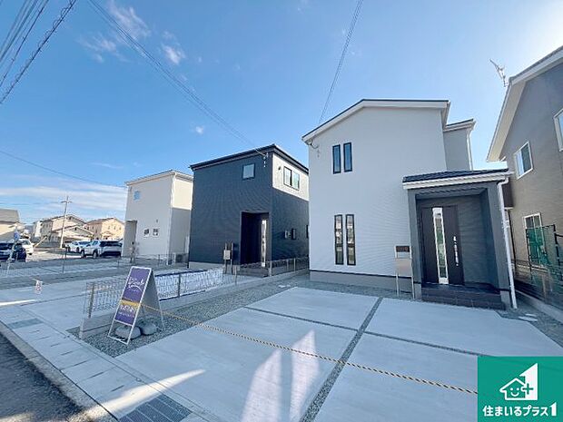 【外観】お客様に長く安心して住んでいだだける事にこだわった家づくり!住んでからのアフターサービスにもしっかりと取り組んでいます!
