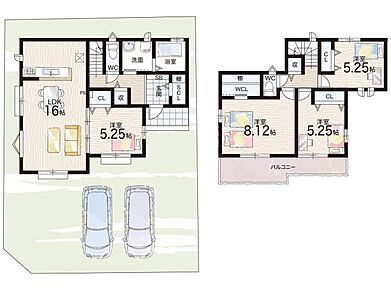 ○錦浦小学校・・・徒歩9分 ○魚住中学校・・・徒歩32分 