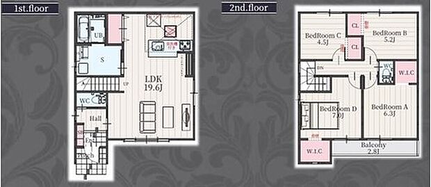 (2号棟)、価格3999万円、4LDK、土地面積106.08m2、建物面積102.68m2