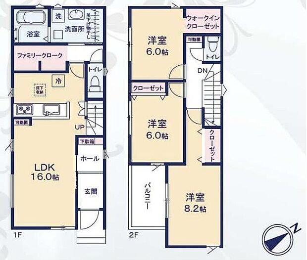 (1号棟)、価格2580万円、3LDK、土地面積140.22m2、建物面積94.81m2