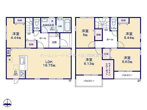 (3号棟)、価格2980万円、5LDK、土地面積131.34m2、建物面積105.8m2