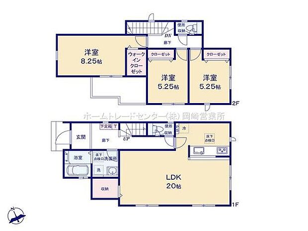 (2号棟)、価格3299万5000円、3LDK、土地面積195.99m2、建物面積98.53m2