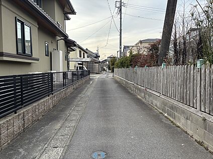 前面道路含む現地写真