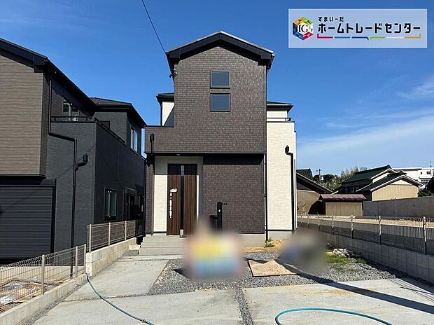 【現地外観写真】足場が外れました!内覧可能です♪ぜひ現地にて、実際の日当たりなどご確認いただけます♪ご見学はお気軽にお問い合わせください☆