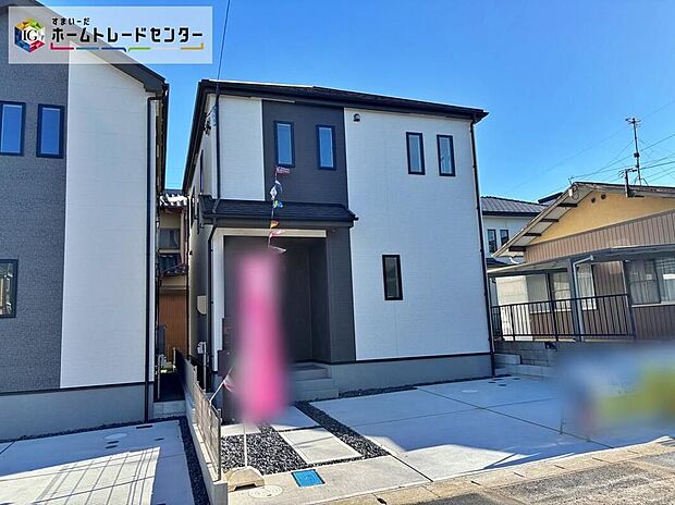 【現地外観写真】【A号棟】住宅の構造や設備仕様など、ご質問はいつでもお気軽にお問い合わせ下さいませ☆資料もお送りいたします♪