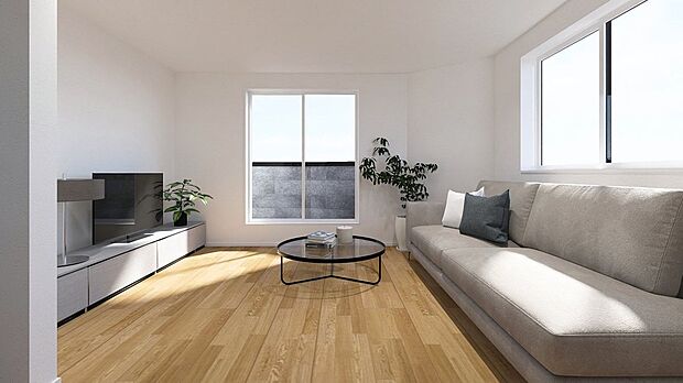 【B号棟内観イメージパース】※掲載の家具・家電はイメージであり、販売価格には含まれません。