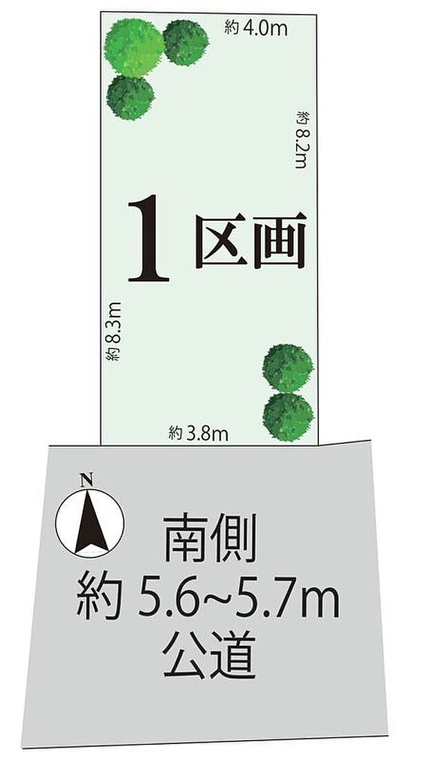【その他】【区画図】南向き立地がもたらす優れた採光と通風。ゆったりとした開放感に包まれ、上質な日常を叶える住環境です。