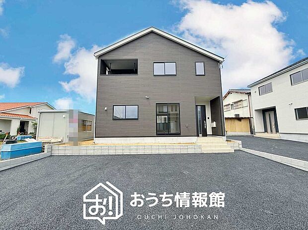 【現地写真（外観）【３号地】】健康被害に配慮したもっとも安全性の高い建材を採用し、シックハウス対策をしております。