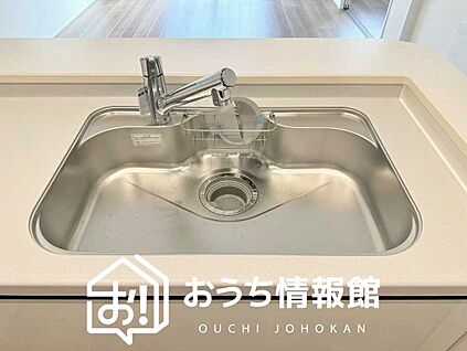 浄水器内臓型ハンドシャワー付シンク