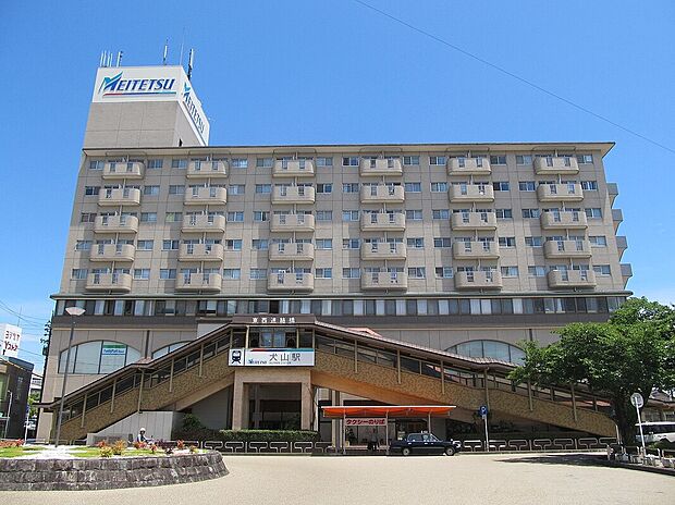 名鉄犬山線「犬山駅」（約3,900m）
