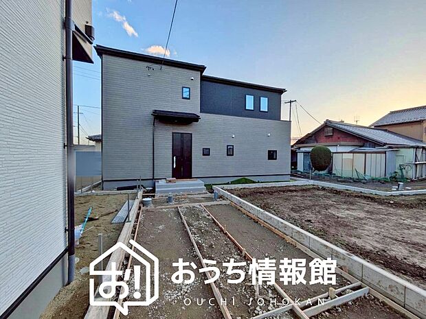 【現地写真（外観）【４号地】】耐震等級最高「３」取得で基準の１.５倍の性能・耐震強度で安心できます。