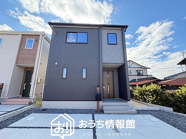 【現地写真（外観）【１号地】】耐震等級最高「３」取得で基準の１.５倍の性能・耐震強度で安心できます。