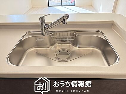 浄水器内臓ハンドシャワー付シンク
