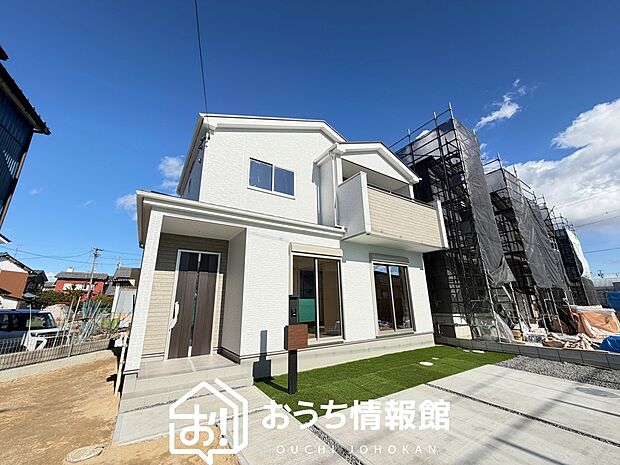 【現地写真（外観）【２号地】】健康被害に配慮したもっとも安全性の高い建材を採用し、シックハウス対策をしております。